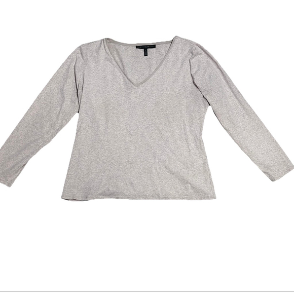 White House Black Market Tops - Women's White House Black Market Top Size L Pink Long Sleeve